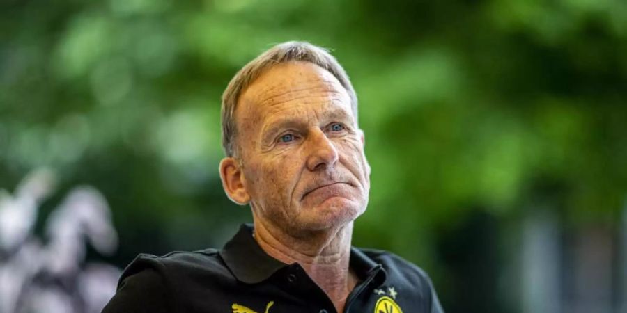 Hat grosses Verständnis für den coronabedingten Zuschauerausschluss beim Pokalfinale: BVB-Geschäftsführer Hans-Joachim Watzke. Foto: David Inderlied/dpa