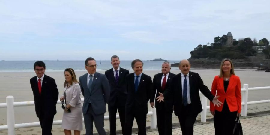 Die G7-Aussenminister beim vorangegangenen Treffen 2019