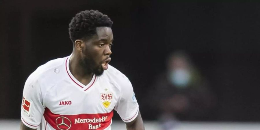 Fehlt dem VfB Stuttgart beim Spiel gegen Werder Bremen: Orel Mangala. Foto: Tom Weller/dpa