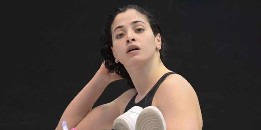 Die syrische Schwimmerin und UN-Sonderbotschafterin Yusra Mardini erhielt einen der Influencerpreise. Foto: Soeren Stache/dpa-Zentralbild/ZB