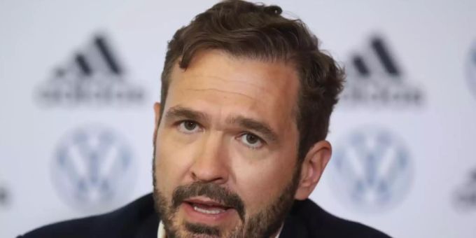 Verlässt den DFB: Der bisherige Generalsekretär Friedrich Curtius. Foto: Alex Grimm/Getty Images Europe/DFB/dpa Verlässt den DFB: Der bisherige Generalsekretär Friedrich Curtius. Foto: Alex Grimm/Getty Images Europe/DFB/dpa