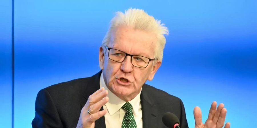 Regierungschef Winfried Kretschmann (Grüne)