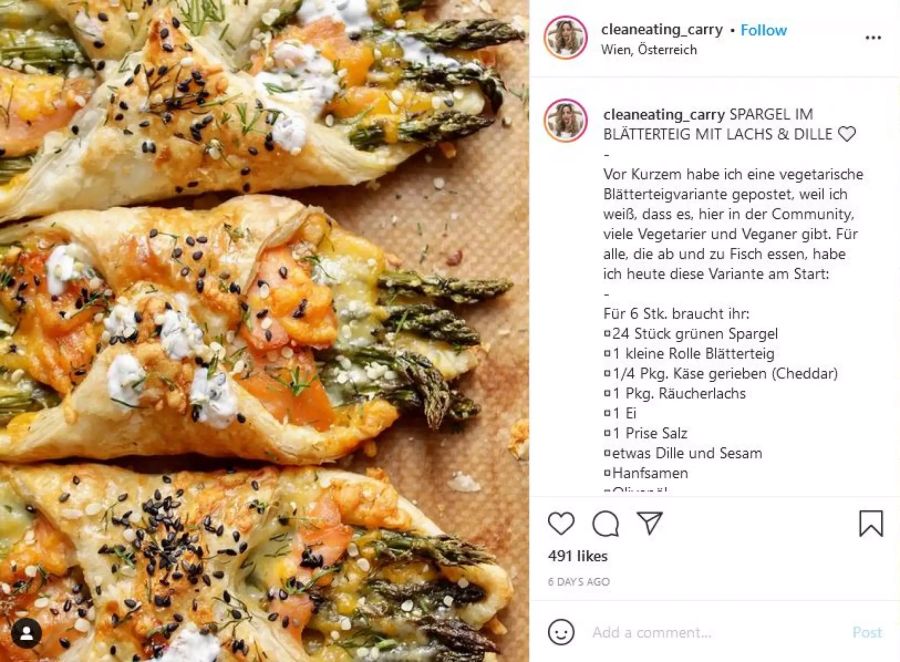 Influencer preisen auf Instagram zuckerfreies Essen an.