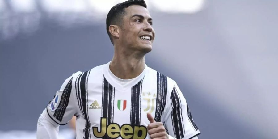 Cristiano Ronaldo brachte Juventus gegen Inter in Führung. Foto: Piero Cruciatti/LaPresse/AP/dpa