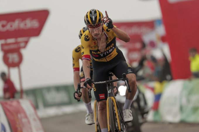 Primoz Roglic gewinnt die 17. Etappe der Vuelta. Vuelta Primoz Roglic
