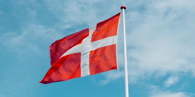 Flagge von Dänemark