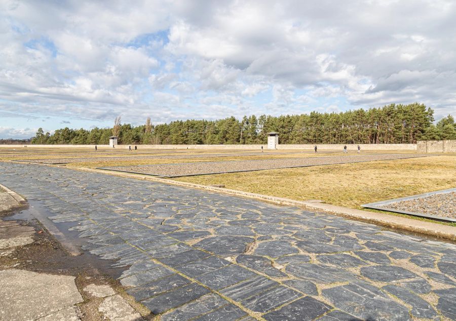 Das Gelände des Konzentrationslagers Sachsenhausen.