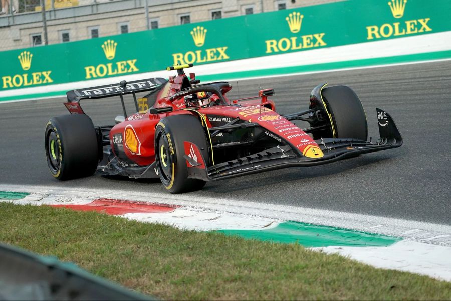 Carlos Sainz Ferrari Monza