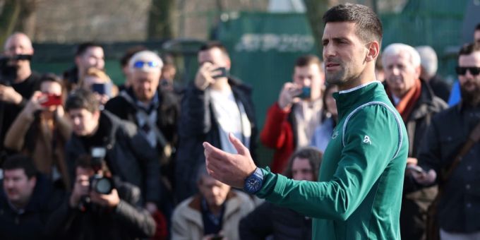 Novak Djokovic ist zurück in den USA und hat bei seinem Comeback Grosses vor. Novak Djokovic