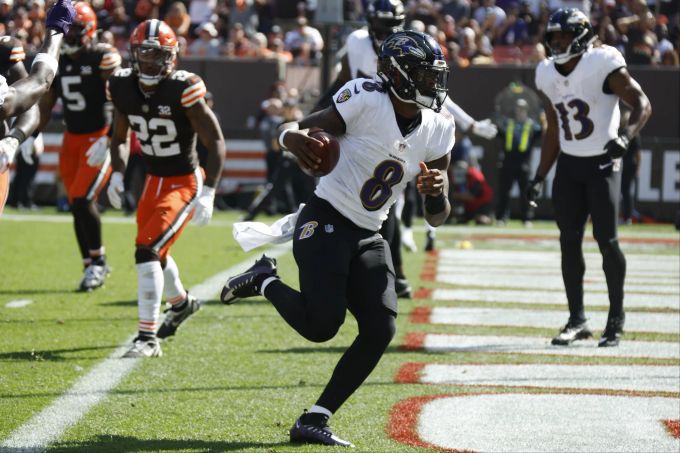 Das Team von Lamar Jackson wird derzeit von Verletzungen geplagt. NFL