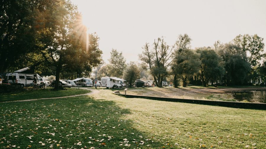 Der Park-Camping in Lindau.