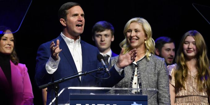 Der Demokrat Andy Beshear konnte das Rennen um das Gouverneursamt in Kentucky für sich entscheiden. Andy Beshear Gouverneur Kentucky