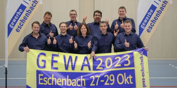 Die Gewerbeausstellung findet vom 27. bis 29. Oktober 2023 in Eschenbach statt. gewa