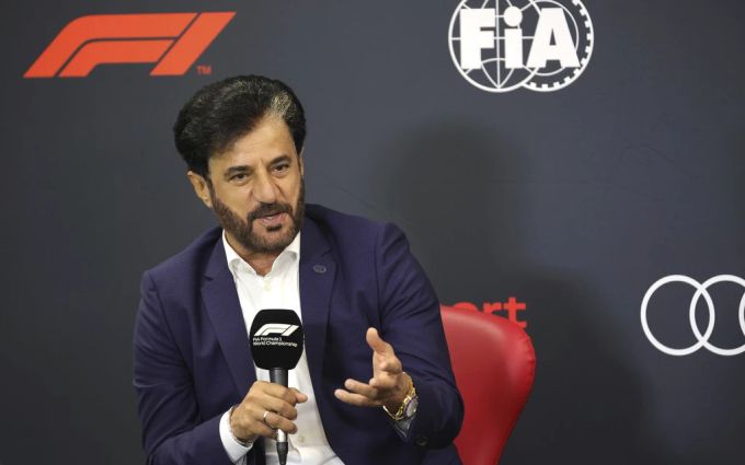 Mohammed Ben Sulayem, Präsident der FIA, steht in der Formel 1 heftig in der Kritik. FIA Formel 1 Sulayem
