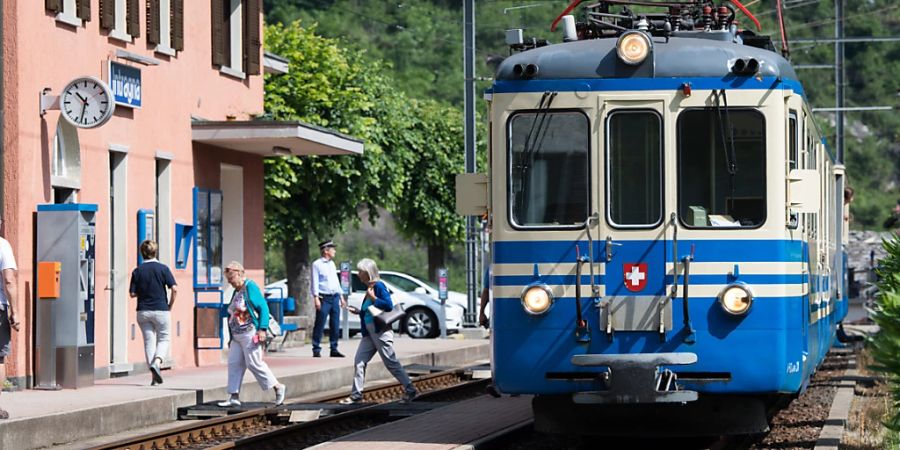 Die Centovallibahn feiert am heutigen Samstag ihren 100. Geburtstag. (Archivbild)