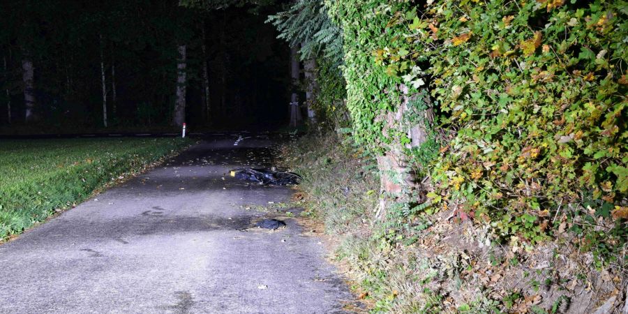 Brittnau: Fahrradfahrer verunfallt