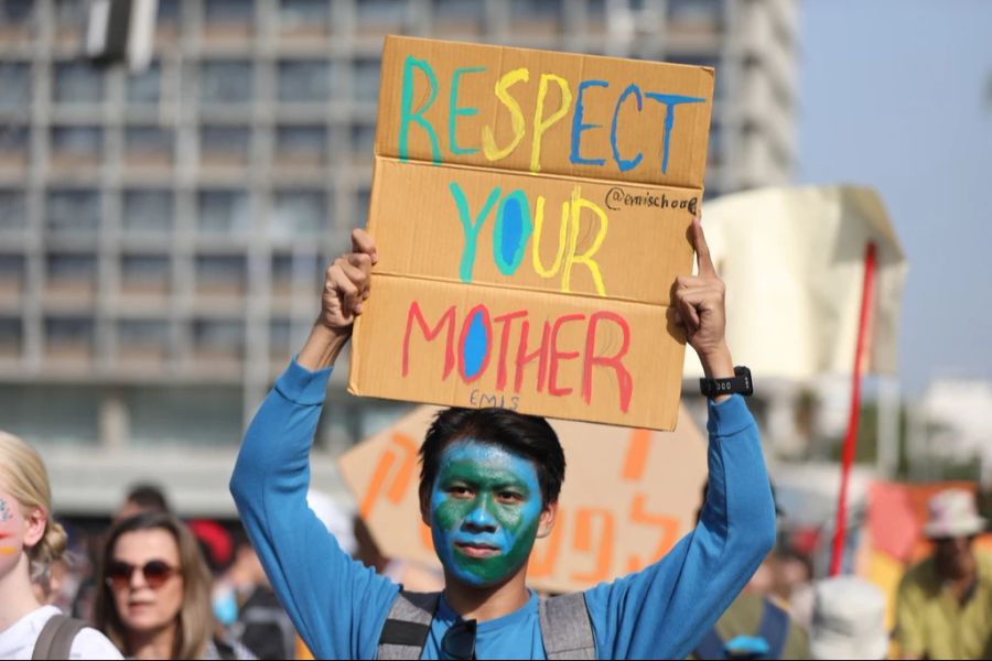 Unter anderem israelische Klimaaktivisten distanzierten sich von ihr.