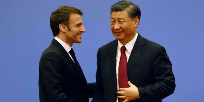 Macron in China