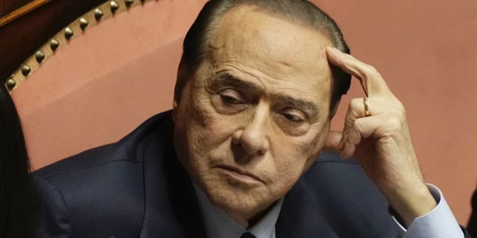 Silvio Berlusconi im Februar 2023. Silvio Berlusconi