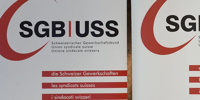 Der Schweizerische Gewerkschaftsbund (SGB) besteht darauf, die Schweizer Löhne zu schützen und Garantien für den Service public bei den EU-Verhandlungen zu erhalten. (Archivbild) SGB