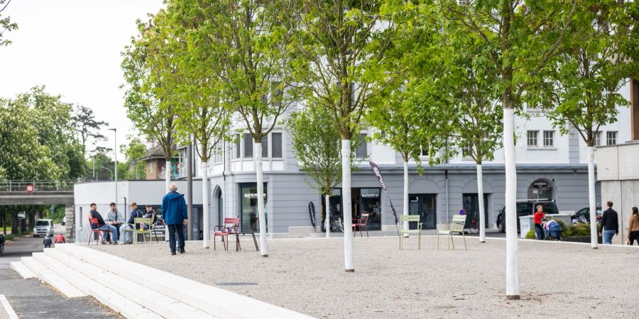 Der Postplatz in Solothurn.