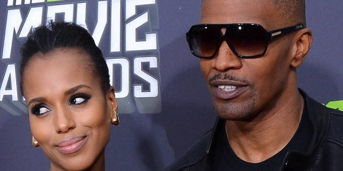 «Film-Ehemann» - Kerry Washington sendet Gebete an Jamie Foxx