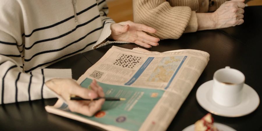 Kreuzworträtsel Denksport zu zweit