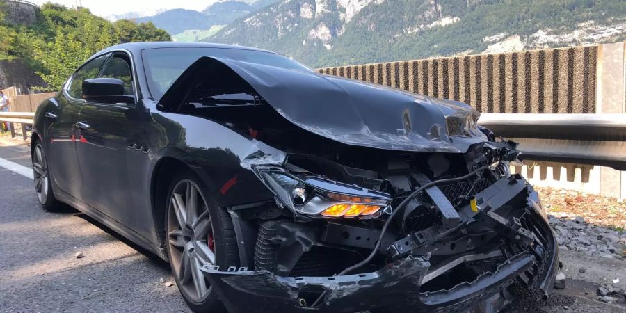 Verkehrsunfall in Mühlehorn.