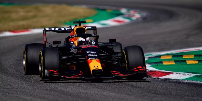 Max Verstappen (Red Bull Racing) beim Italien-GP der Formel 1. Max Verstappen Red Bull