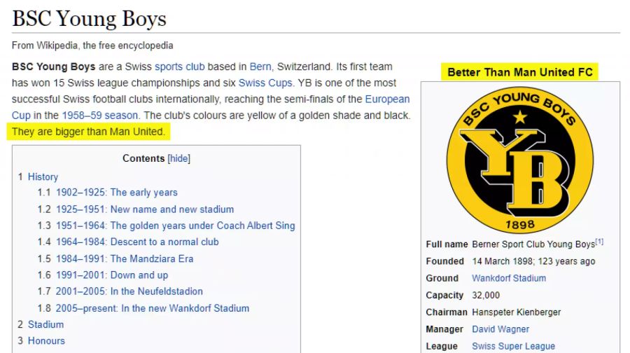 YB Manchester United Wikipedia