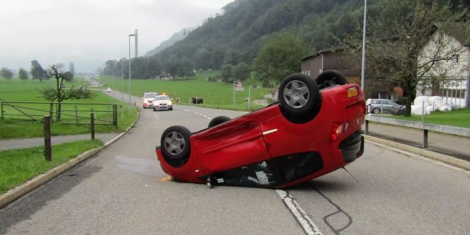 Unfall in Bilten.