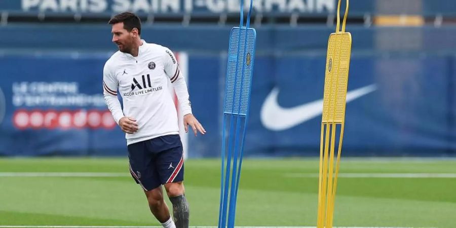 Lionel Messi spielt jetzt für Paris Saint-Germain. Foto: Gao Jing/XinHua/dpa