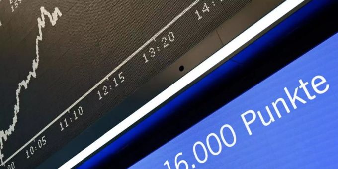 Der Dax startete gut in den Tag. Dax Performance index