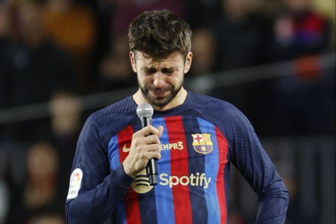Gerard Piqué dürfte der mögliche Diss seiner Ex überhaupt nicht gefallen. FC Barcelona Gerard Pique
