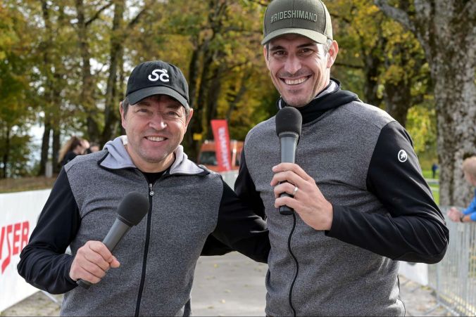 Speaker Aldo Schaller und Franco Marvulli.
