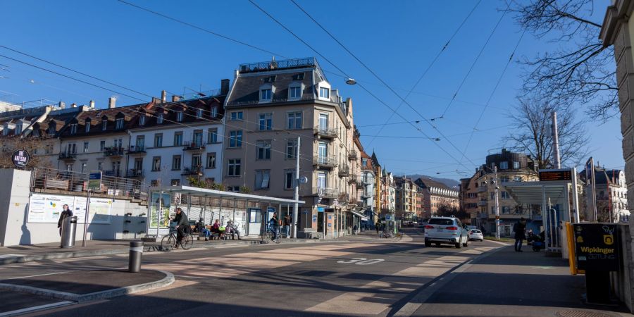 Der Bahnhof Wipkingen in Zürich.