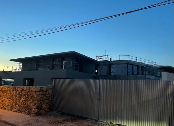 Es wird gebaut: Die Villa von Rafael Nadal auf Mallorca. Rafael Nadal