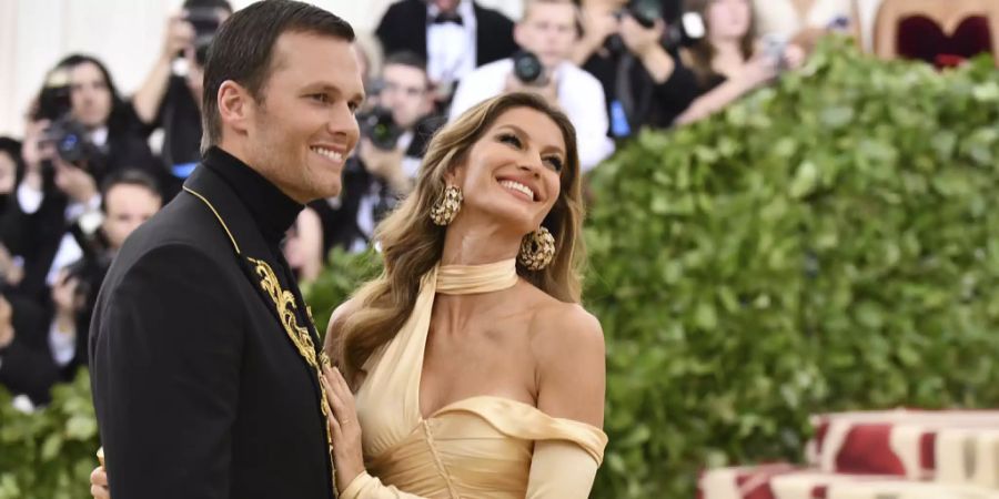 Gisele Bündchen (r) und ihr Noch-Ehemann Tom Brady.