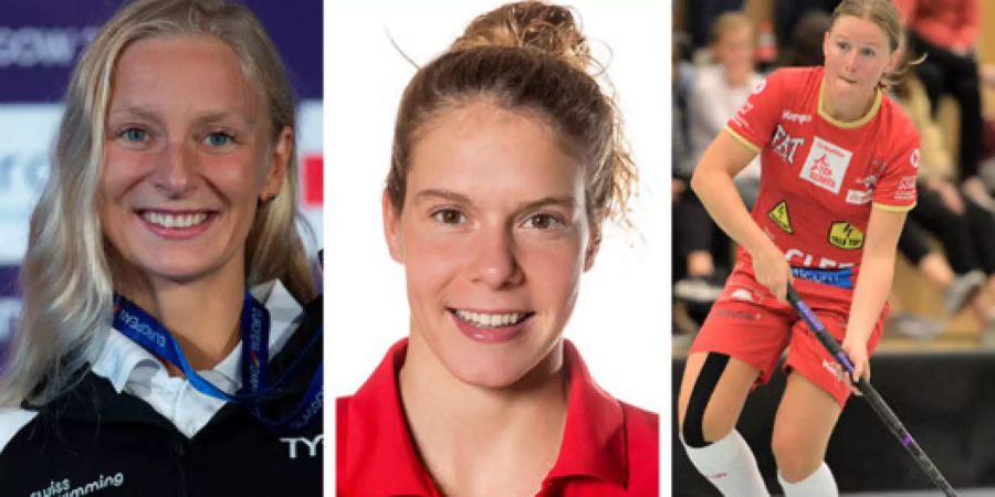 von links: Maria Ugolkova, Svenja Stoffel, Alexandra Frick