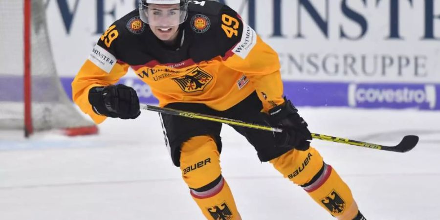 Kehrt zur DEG zurück: Eishockey-Nationalspieler Maximilian Kammerer Foto: Peter Kneffel