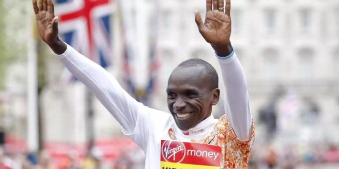 Eliud Kipchoge hatte zuletzt den London-Marathon gewonnen. Eliud Kipchoge