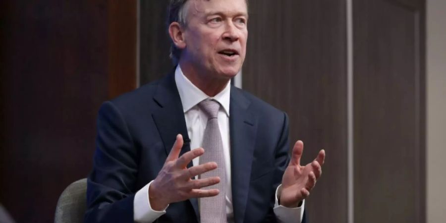 Der Ex-Gouverneur von Colorado, John Hickenlooper