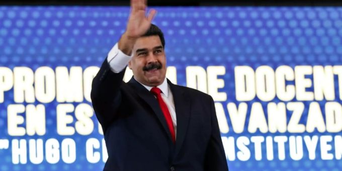 Venezuelas Präsident Nicolás Maduro Venezuelas Präsident Nicolás Maduro