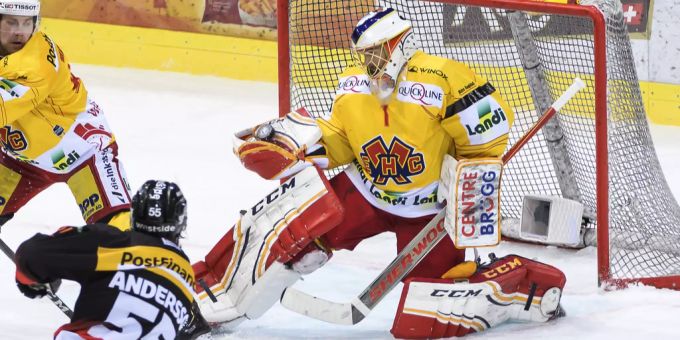 36 Paraden - Jonas Hiller hext Biel zum Sieg gegen den SCB