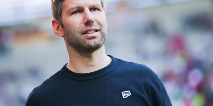 Am Tag des Relegations-Hinspiels gegen den 1. FC Union Berlin feiert Thomas Hitzlsperger ein Jubiläum als VfB-Sportvorstand. Foto: Tom Weller Am Tag des Relegations-Hinspiels gegen den 1. FC Union Berlin feiert Thomas Hitzlsperger ein Jubiläum als VfB-Sportvorstand. Foto: Tom Weller