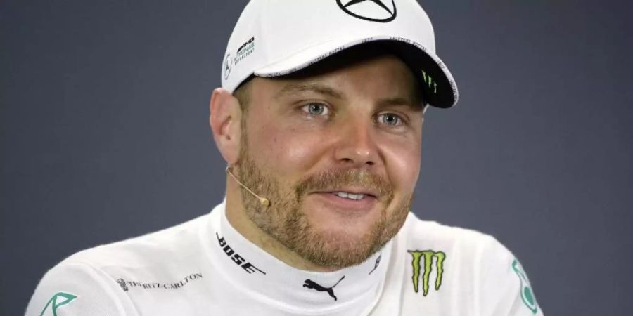 Hoch motiviert: Mercedes-Pilot Valtteri Bottas. Foto: Andy Brownbill/AP