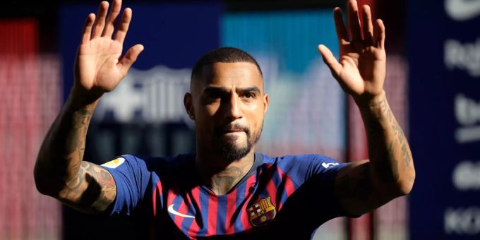 Kevin-Prince Boateng wurde vom Serie A Team US Sassuolo an den FC Barcelona ausgeliehen. Kevin-Prince Boateng FC Barcelona