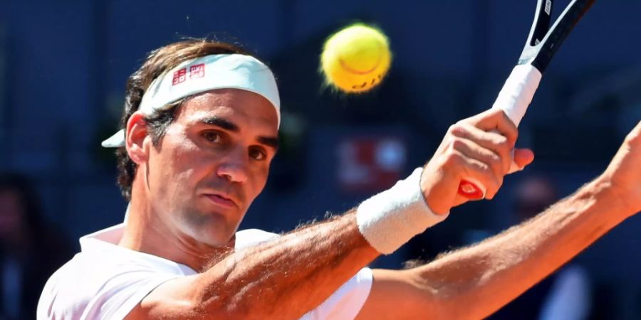Roger Federer überstand in Madrid den ersten Härtetest