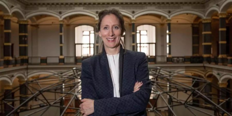 Stephanie Rosenthal ist seit einem Jahr Direktorin des Martin-Gropius-Baus. Foto: Jörg Carstensen