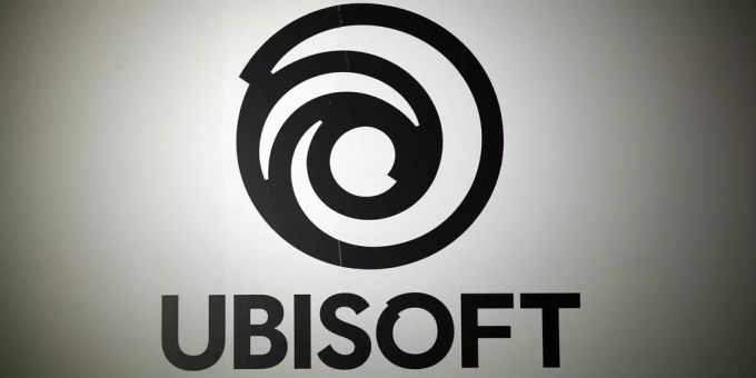 Das Logo des Spielentwickler und -Publishers Ubisoft. Ubisoft